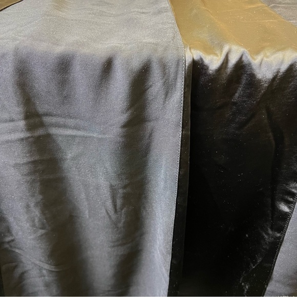 Peace Love World Black Label Regular Satin Black Color Skirt Size MP - Picture 8 of 8